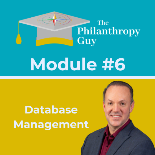 Course Module #6: Database Management